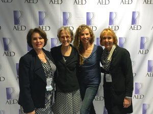 Photo of Christina with Colleagues at International Conference on Eating Disordres, 2016